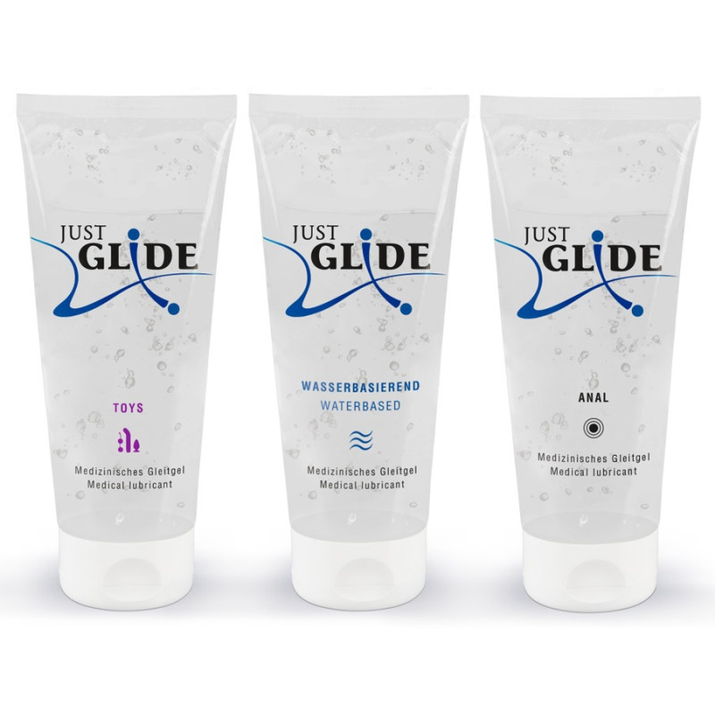 Just Glide Pack Lubrifiant Eau Just Glide 200ml x3